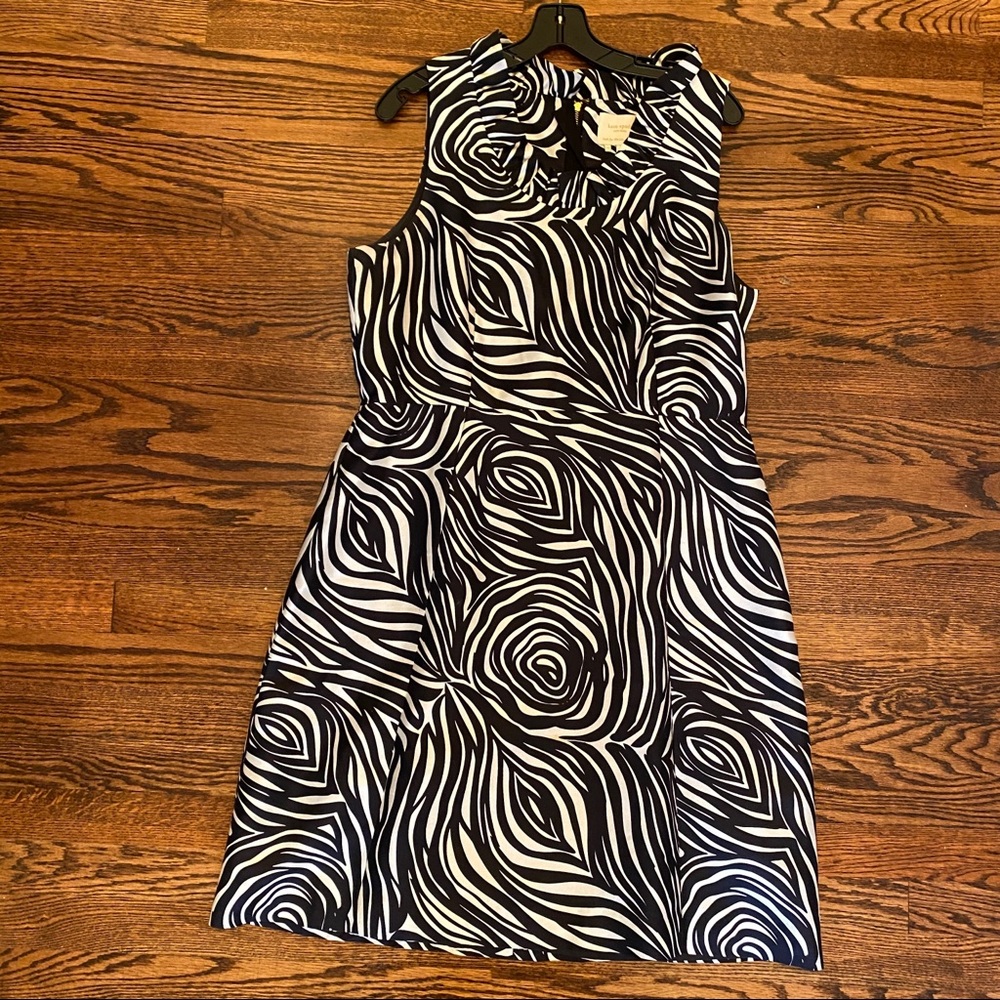 Kate Spade black and white dress.